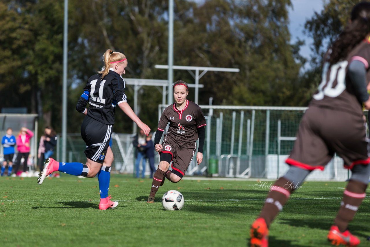 Bild 251 - B-Juniorinnen Hamburger SV - FC St.Pauli : Ergebnis: 1:2